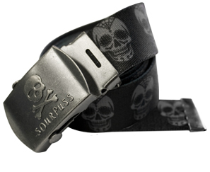 Kids Scout Belt by Sourpuss- Sugar Skulls