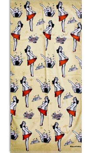 Squeaky Clean Beach Towel by Sourpuss