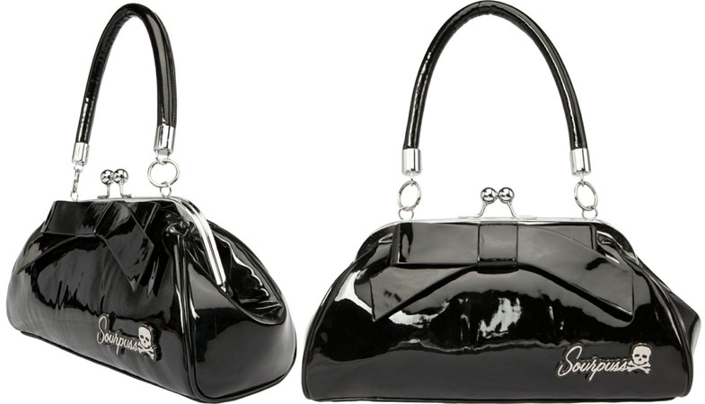 Floozy Purse in BLACK by Sourpuss
