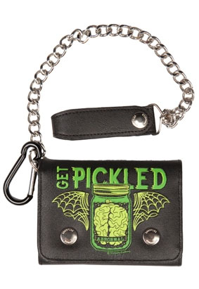 Get Pickled "Brains" Wallet by Sourpuss