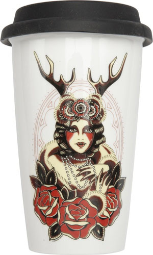 Hot or Cold Drink Tumbler from Sourpuss - Lady of the Woods