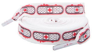 Ouch shoe/roller skate laces by Sourpuss