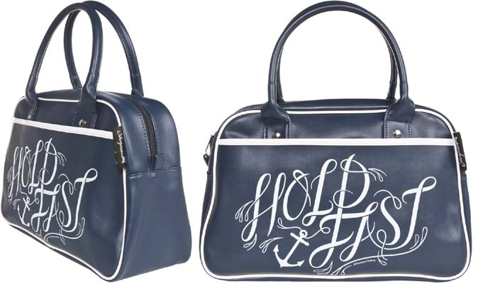 Bowler Purse / Bag by Sourpuss- Hold Fast