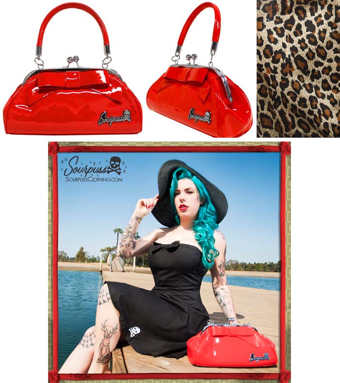 Floozy Purse in Red by Sourpuss