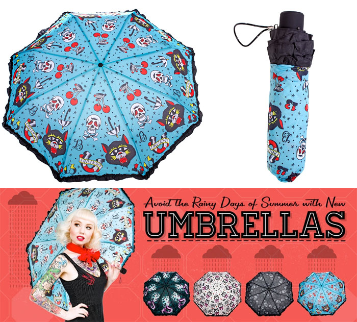 Cats and Dogs Print Umbrella