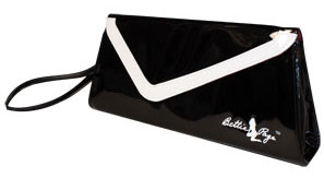 Bettie Page Clutch Purse In BLACK by Sourpuss - SALE