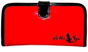 Bettie Page Clutch Wallet (RED) by Sourpuss - SALE