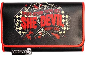 She-Devil Wallet by Sourpuss - SALE