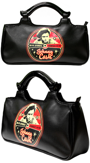 Johnny Cash- Hi-Fi Stereo Purse by Sourpuss