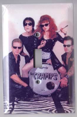 Cramps- Band Pic light switch plate