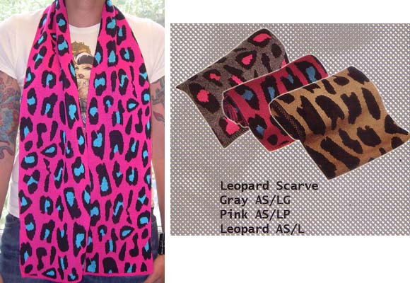 Leopard Scarf by Switchblade Stiletto - SALE