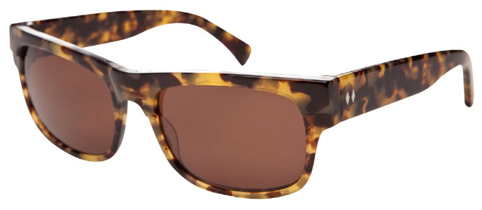 Upstart Sunglasses by Tres Noir- BLONDE TORTOISE