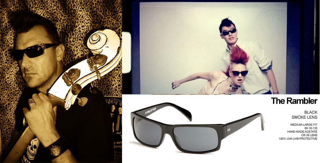 Rambler Sunglasses by Tres Noir- BLACK
