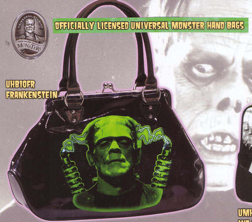 Frankenstein Kiss Lock Bag by Rock Rebel
