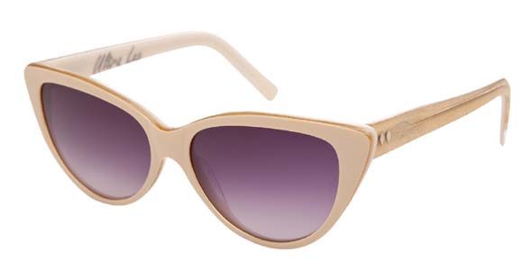 Ultra Lux Sunglasses by Tres Noir- CREAM & GOLD FLAKE