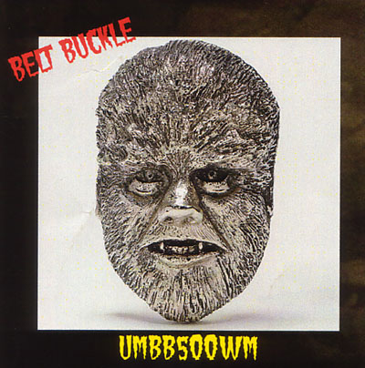 Wolfman belt buckle by Rock Rebel (bb423)