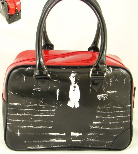 Dracula on Stairs Bag by Rock Rebel - Bela Lugosi