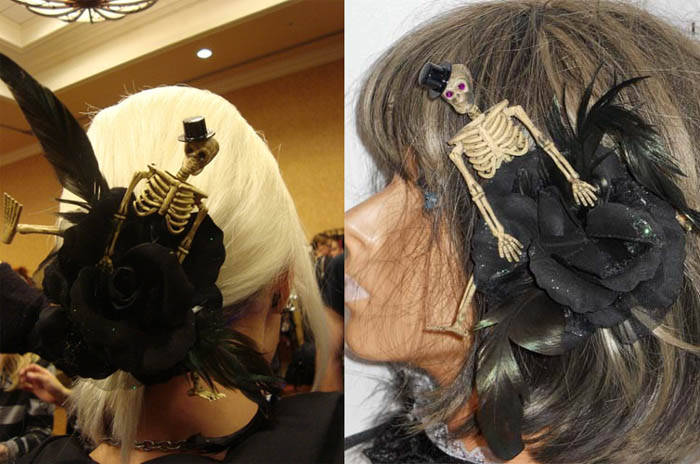 Vaudvillain hair clip by Hairy Scary