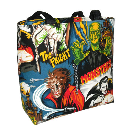 Movie Monsters Bucket Bag by Viva Dulce Marina