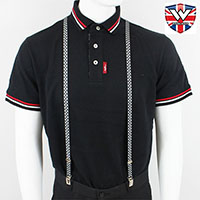 1/2" Braces by Warrior Clothing- CHECKERED