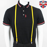 1/2" Braces by Warrior Clothing- YELLOW