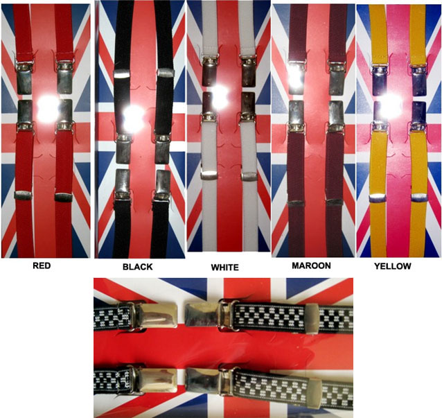 Show product details for Warrior Clothing British Braces (Suspenders)