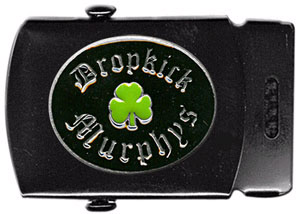 Show product details for Dropkick Murphys- Clover Logo scout belt