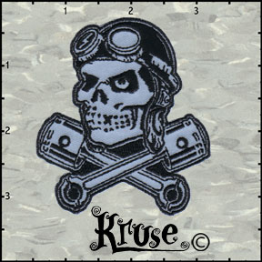 Ace Bomber embroidered patch (Kruse art)