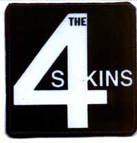 4 Skins- Logo Screened Patch (sp1114)