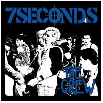 7 Seconds- The Crew back patch (bp546)