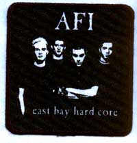 AFI- East Bay Hard Core Screened Patch (sp1069)