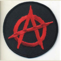 Anarchy Embroidered Patch