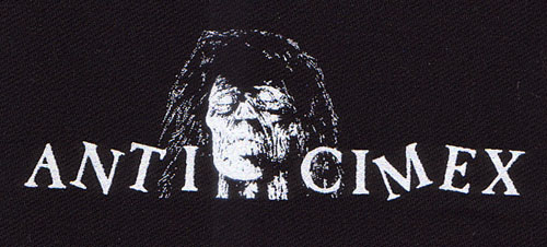 Anti Cimex- Skull cloth patch (cp1126)