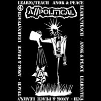 A Political- Anok & Peace cloth patch (cp1125)