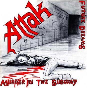 Attak- Murder In The Subway back patch (bp494)