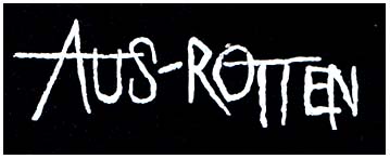 Aus Rotten- Logo cloth patch (cp15)