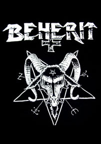 Beherit- Goat Skull back patch (bp390)