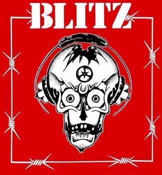 Blitz- Skull (Red) back patch (bp499)