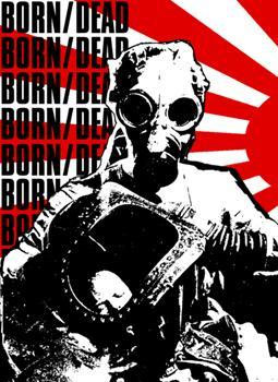 Born/Dead- Rising Sun back patch (bp535)