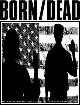 Born/Dead- Die For Ones Country back patch (bp594)