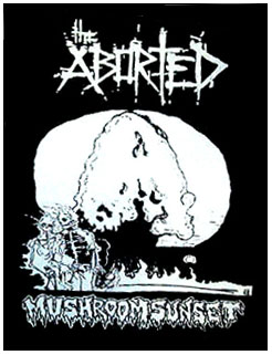 Aborted- Mushroom Sunset back patch (bp288)
