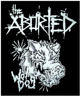 Aborted- War Dog back patch (bp289)