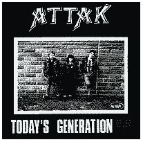 Attak- Today's Generation back patch (bp362)