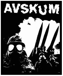 Avskum- Soldiers And Missiles back patch (bp363)