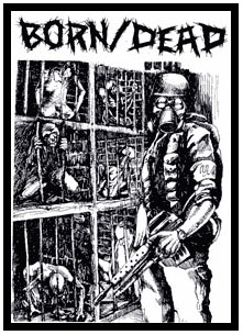 Born/Dead- The Slaughter Of Millions Won't Be Rationalized back patch (bp375)