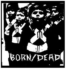 Born/Dead- Military Kids back patch (bp387)