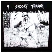 9 Shocks Terror- Cop Shooting Kid back patch (bp4)