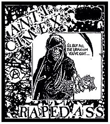 Anti Cimex- Raped Ass back patch (bp426)