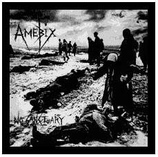 Amebix- No Sanctuary back patch (bp556)