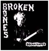 Broken Bones- Decapitated (Guitar) back patch (bp558)